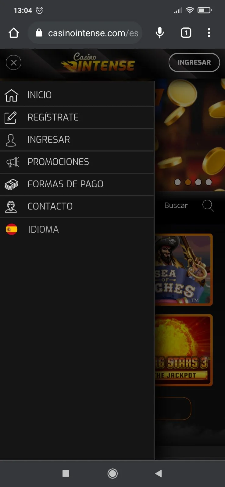 Casino Intense Mvil